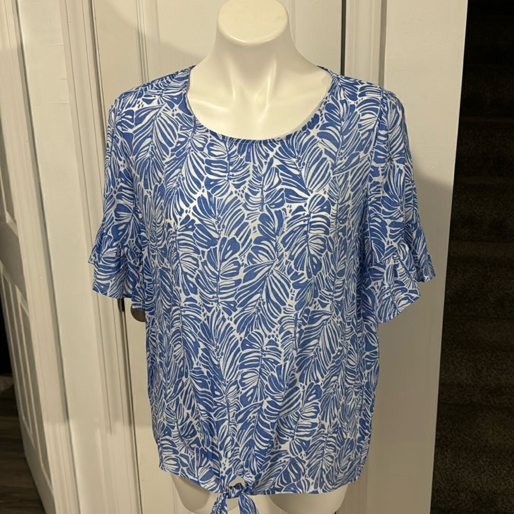 COUNTERPARTS BLOUSE SIZE M